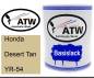 Preview: Honda, Desert Tan, YR-54: 1L Lackdose, von ATW Autoteile West.